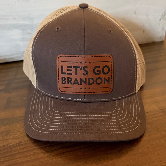 Other - Brown and Tan Trucker Hat